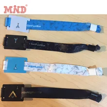 500 шт. праздничный браслет низкочастотная rfid-метка нейлоновый браслет сплетенный 125 кГц TK4100(EM4100) браслет для контроля доступа