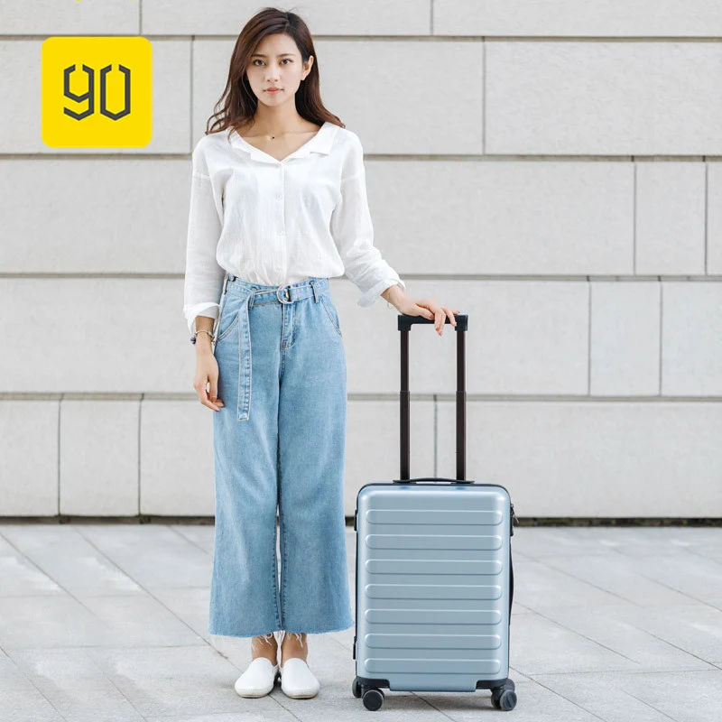 

Xiaomi 90FUN Business Travel Dual Function Rolling Luggage with Lock Spinner PC Suitcase Trolley Carry On Travel Bag 20"/24"/28