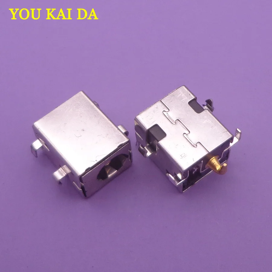100x2 5 мм DC разъем питания золотой штырь для Asus K52JR A52 A53 K52 k53 U52 X52 X53 X54 PJ033 A43 X43 A53S U30 X54C