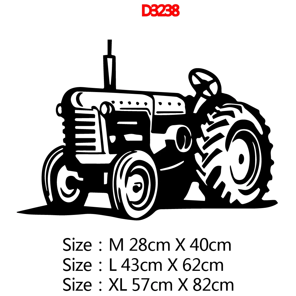 Creative Tractors Stickers Wall Art Decal For Kids Room Wall Art Sticker Bedroom Decals Wallpaper pvc muursticker