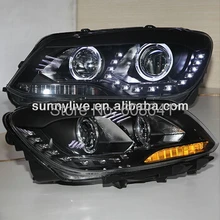 Для VW Touran светодиодный головной светильник линзы прожекторного