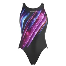 Women Sports Swimwear One Piece Swimsuit Racing Competition Slimming High Cut Swimsuit Bathing Suit Sports & Entertainment