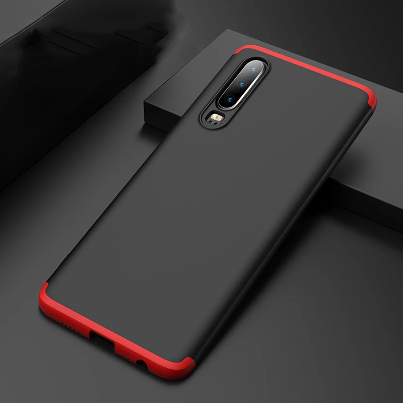 

360 Degree Full Body Case for Huawei P30 Pro P20 Lite Nova 4e 3e 2s 3 3i 4 Mate 20 P Smart 2019 Y9 Case Matte PC Cover Fundas