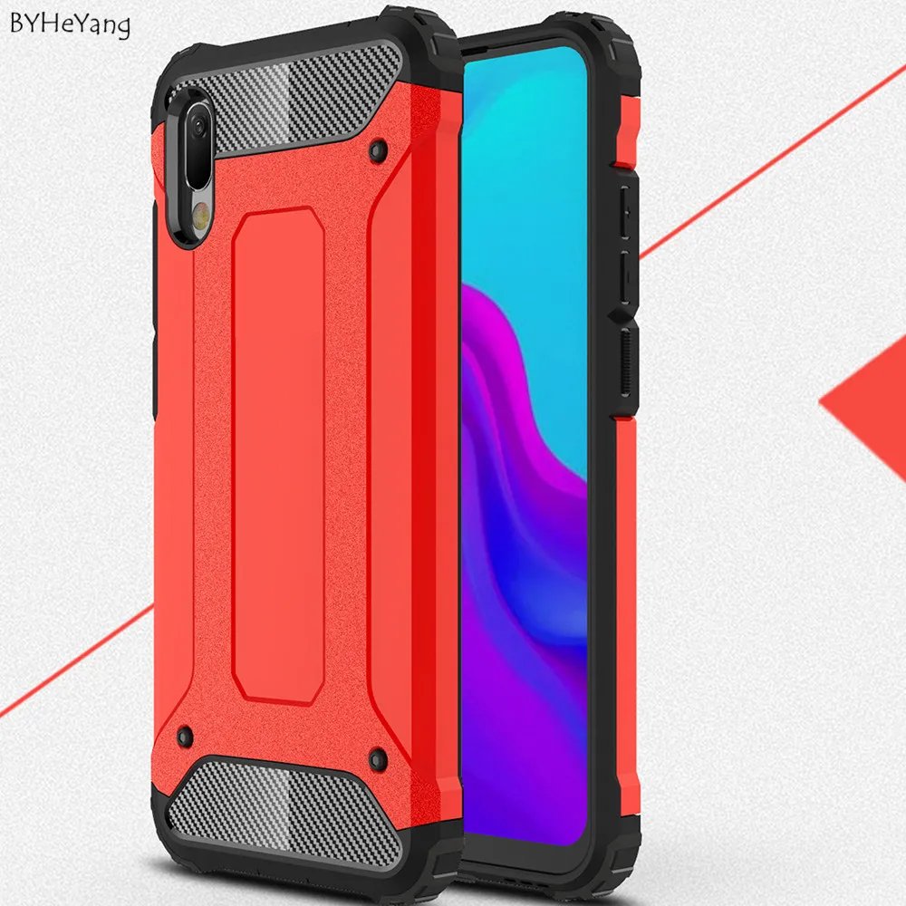 Защитный чехол для Huawei Y6 Pro 2019 y6 pro (2019) ударопрочный робот из силиконовой резины
