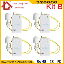 433 МГц безопасности беспроводной датчик утечки воды сенсор детектор для беспроводной системы сигнализации