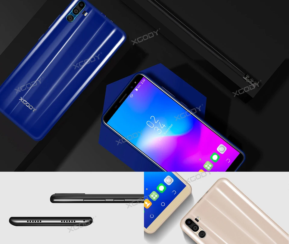 Флэш продажи XGODY Y28 6 0 &quotQHD 18:9 Дисплей Android 7 мобильный телефон 1 GB + 16 MTK6580 4 ядра 5MP gps