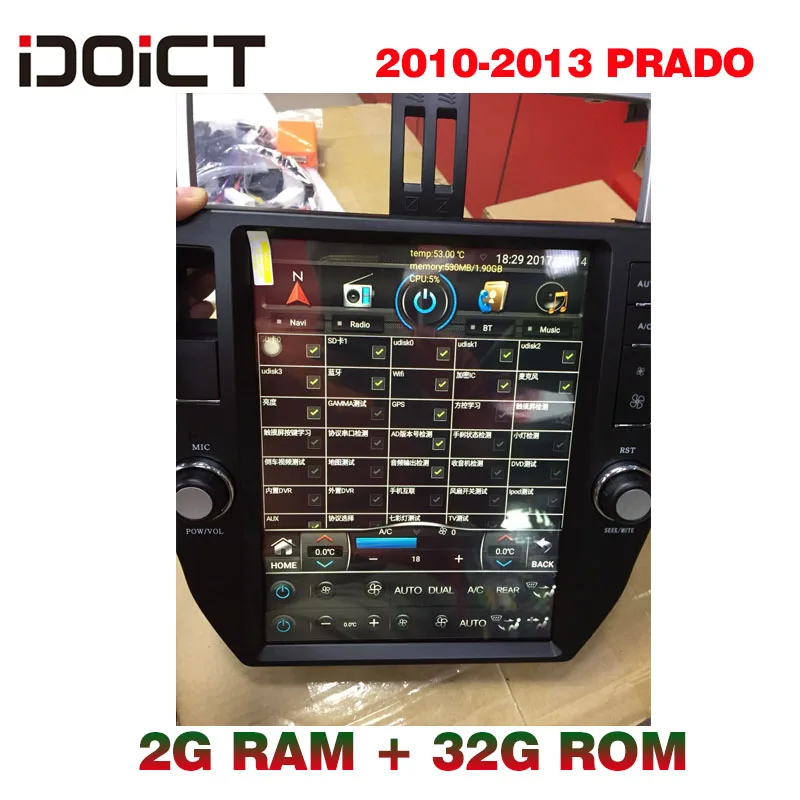 Clearance IDOICT TESLA Android 6.0 Car DVD Player GPS Navigation Multimedia For Toyota Land Cruiser Prado 150 Radio 2010-2013 2 Clearance IDOICT TESLA Android 6.0 Car DVD Player GPS Navigation Multimedia For Toyota Land Cruiser Prado 150 Radio 2010-2013 2