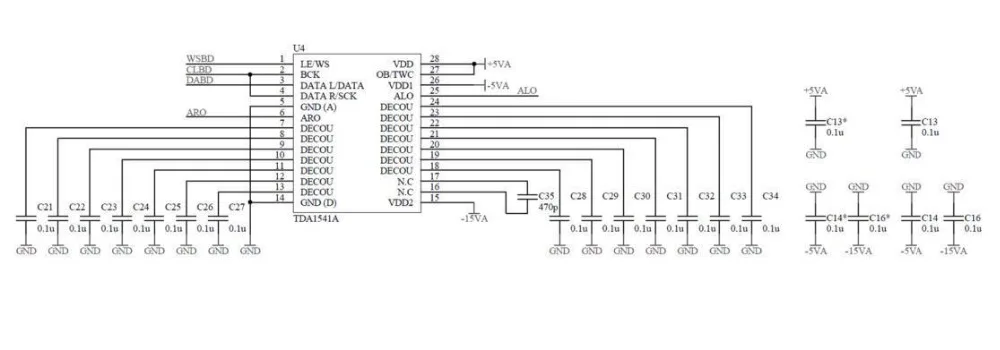 Hifi Forum десятая годовщина TDA1541 ЦАП Плата(полуготовая