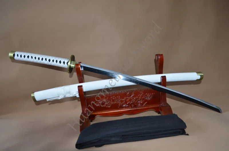 Бесплатная доставка аниме один кусок косплей Roronoa Зоро меч Meitou Wado Ichimonji сталь