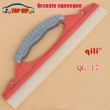 QILI QG-17 стеклянный водяной оконный скребок, скребок для чистой воды с длинной силиконовой водой, пластиковый скребок для очистки воды