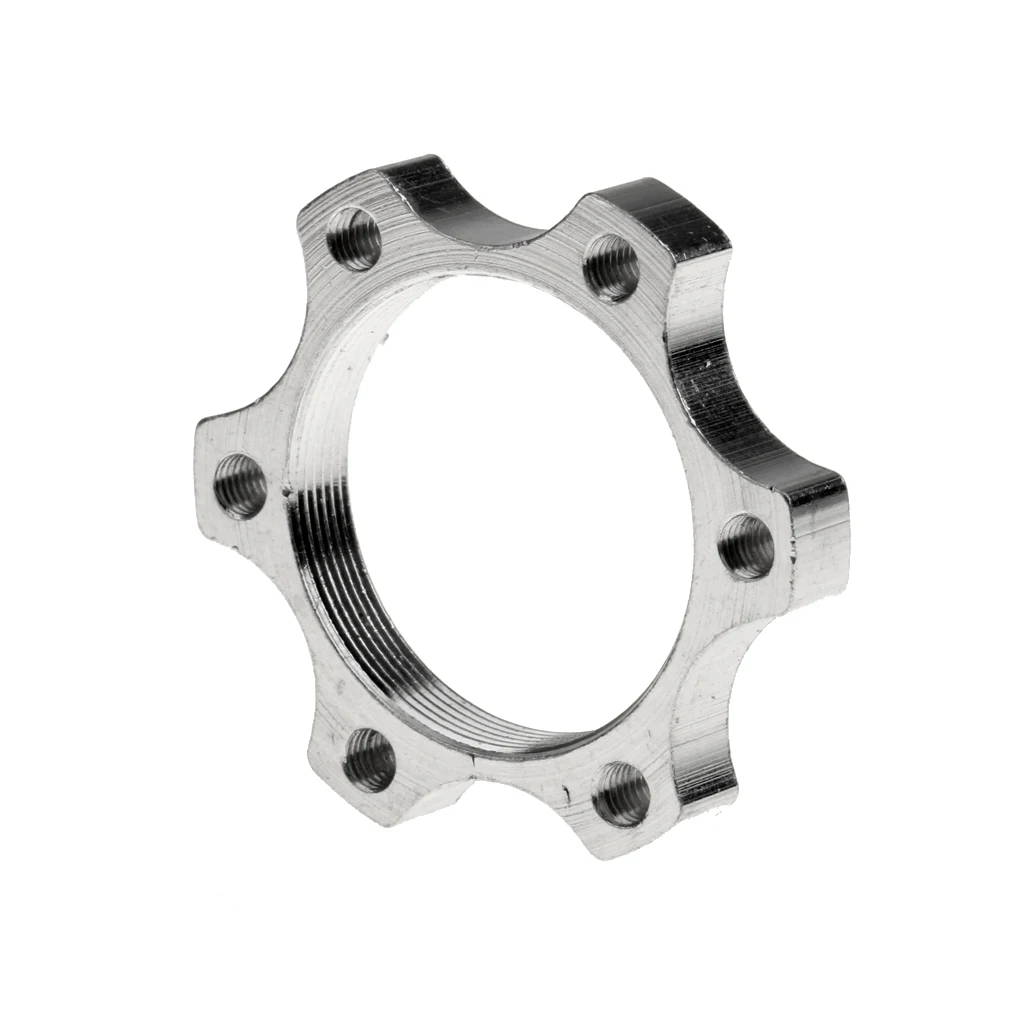 Bike Disc Brake Rotor Adaptor for 6 Bolt Rotors - Universal fit Mountain Road Bicycle Disco concentrador roscado