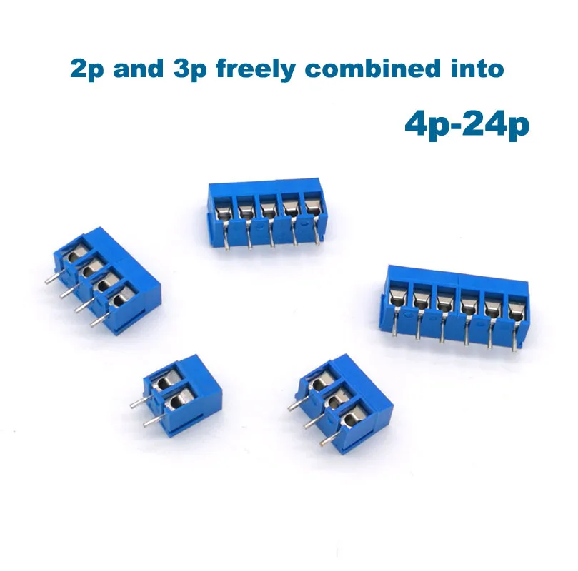 300V 5mm pitch 2p 3p -24p