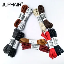 1 Pair 80-160 cm Waxed Cord Colored Shoelaces Leather Laces Shoe Loading Lace for Sports Canvas Sneaker Boots Shoes Cord  Unisex
