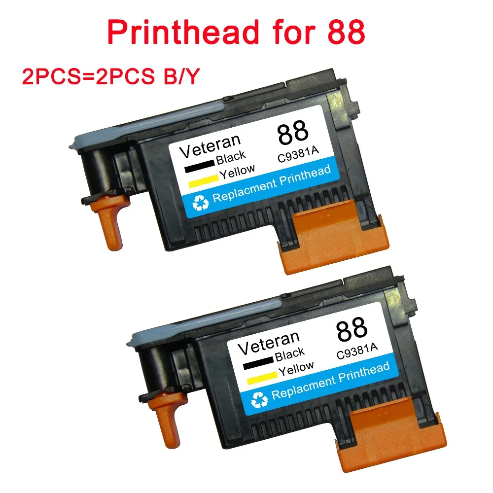 Ветеран C9381A печатающая головка для hp 88 Печатающая головка для hp Officejet Pro K8600 K8600dn L7550 L7580 L7590 L7480 L7650 L7680 L7750 L7780