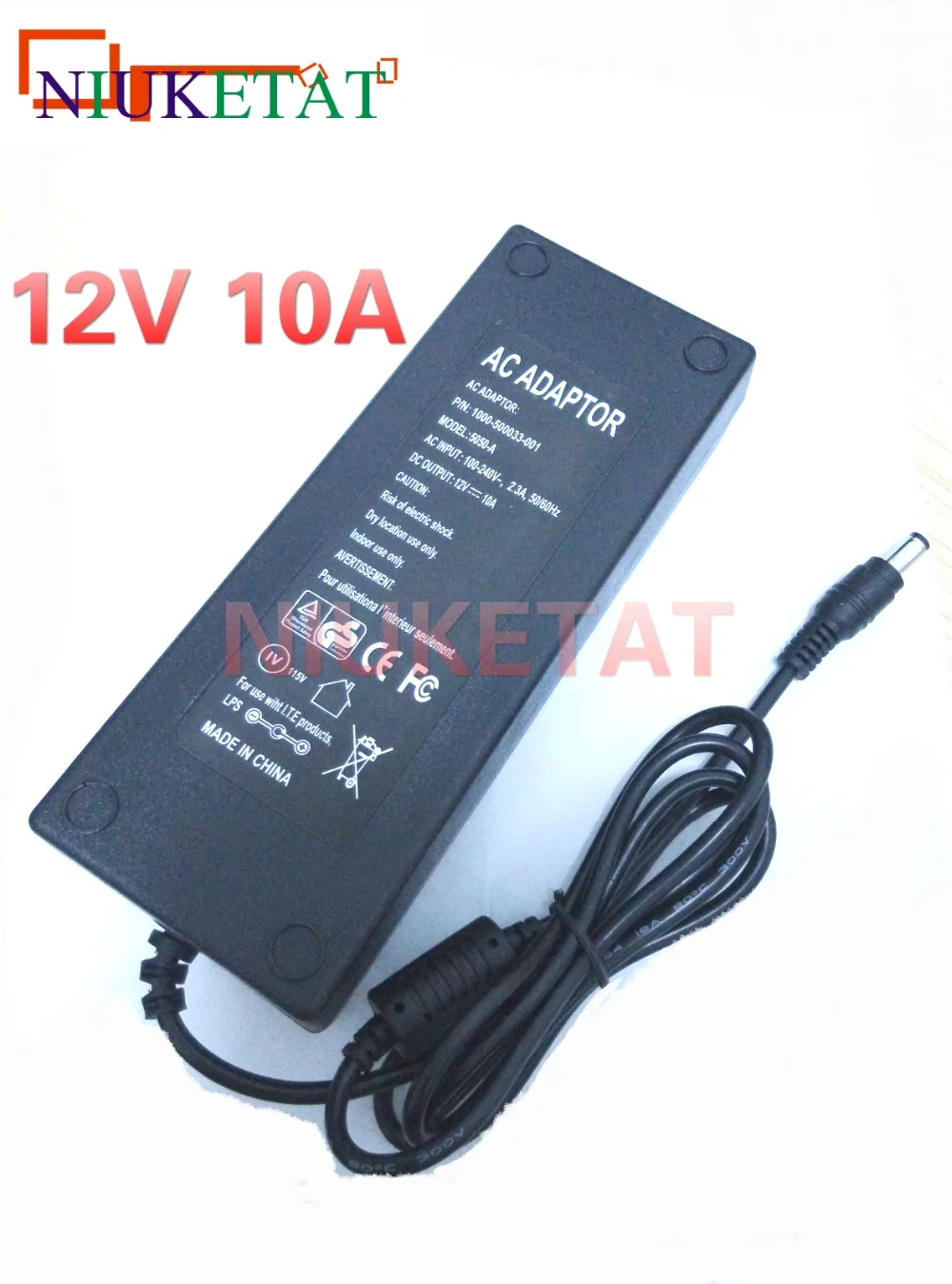 10pcs DC 12V 10A Power 12V10A AC 100V-240V LED RGB power adapter LED drive Power Supply for LED strip 5050 2835 12V 10A power