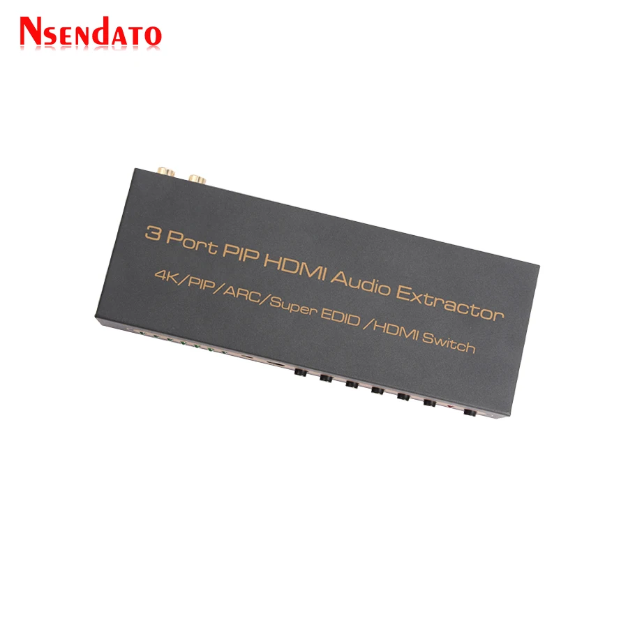 HDMI 3x1 аудио переключатель с ARC EDID SPDIF PIP 3 порта экстрактор коммутатор конвертер