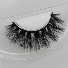 2 пар/лот 3D настоящие норковые накладные ресницы LASGOOS Cross толстые грязные Горячие Накладные ресницы макияж F06