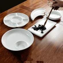 1 шт. керамика Акварельная палитра краски лоток пластик для DIY ремесло профессиональное искусство краски ing