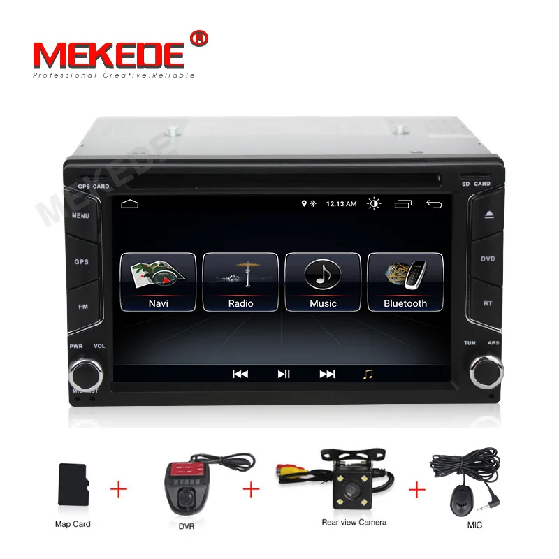 

MEKEDE Android 8.1 universal Car Radio 2 din car radio gps android 2din Car DVD Player GPS NAVIGATION WIFI Bluetooth MP5 Player