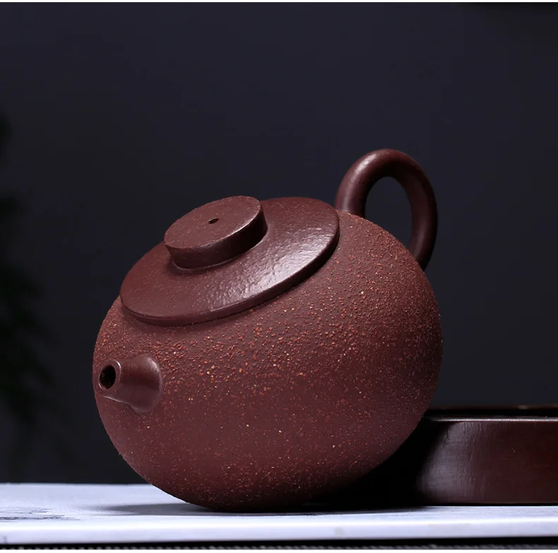 Фиолетовый Глиняный Чайник Zisha ситечко для заварочного чайника 180 мл JuLunZhu Hu Новое поступление подлинные Прямая поставка