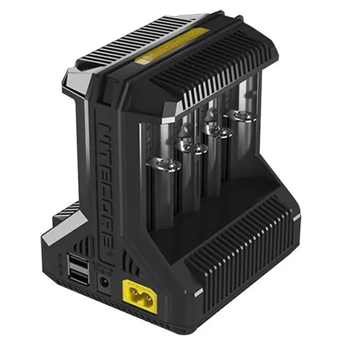 

Nitecore I8 Multi-Slot 5V USB Intelligent Universal Li-Ion / IMR / Ni-MH Battery Charger & USB Powered Electronics Charger