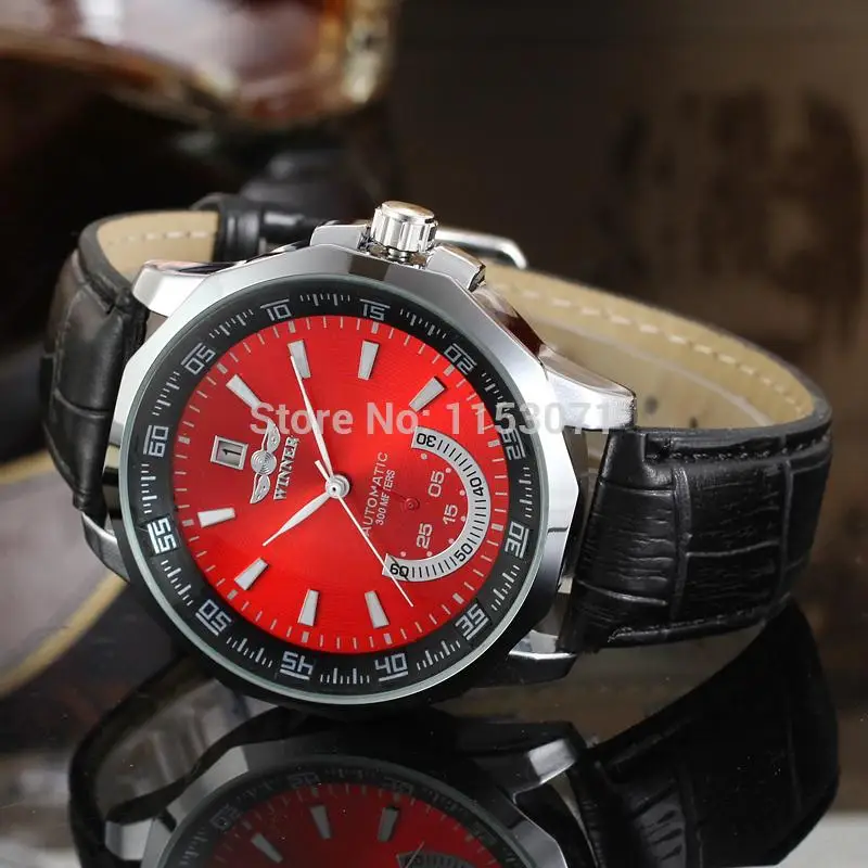 Мужские автоматические часы скелетоны WRG8041M3S4 с кожаным ремешком|strap heart rate monitor|strap