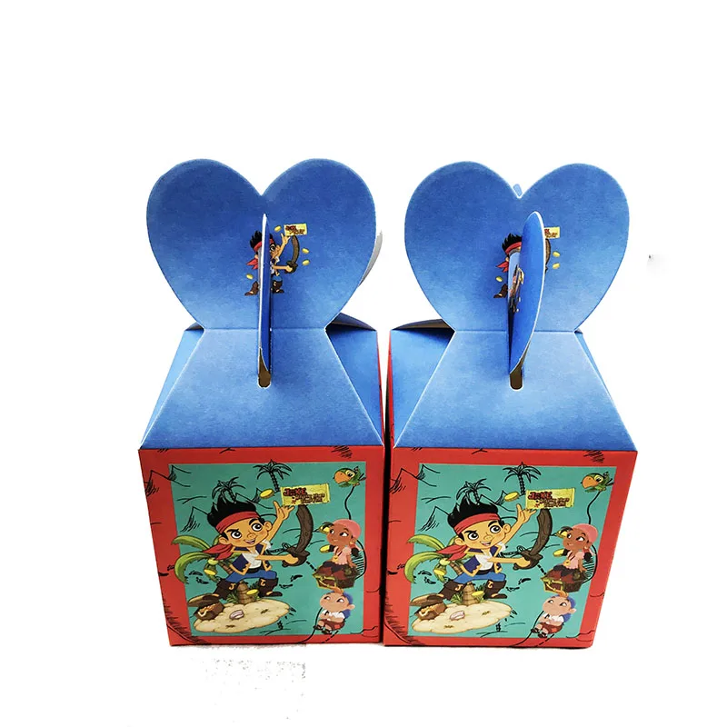 6 Pieces Lot Theme Pirate Boites A Bonbons Theme Pirate Coffrets Cadeaux Dessin Anime Theme Pirate Decorations De Fete D Anniversaire Etui Alimentaire Aliexpress