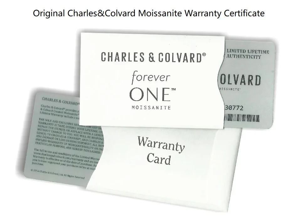 charles colvard moissanite certificate