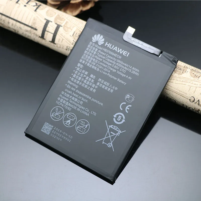 Оригинальный аккумулятор HB376994ECW 4000 мАч для Huawei Honor V9 8 Pro сменные батареи DUK