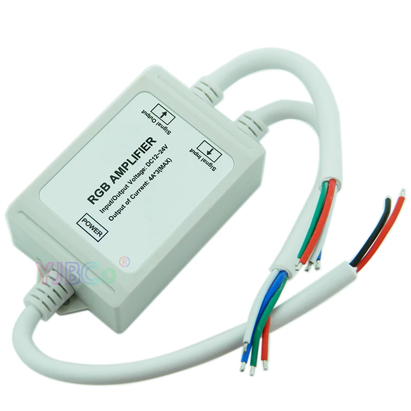 DC12V 24 V Водонепроницаемый IP68 RGB LED усилитель для жесткие полосы света, гибкие полосы, индикаторные панели, светодиодный модули прожекторы