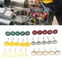 30 шт. ручные инструменты 25 мм проволока из нержавеющей стали полировка щеток шлифовальные аксессуары