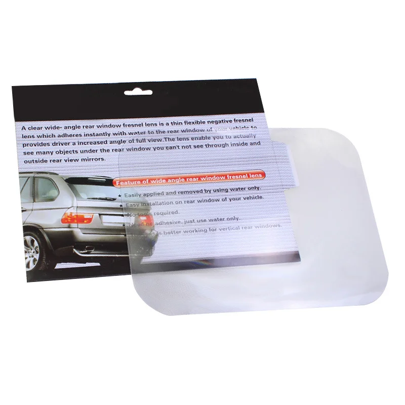 

Angle Lens Auto Car Parking Reversing Sticker Rear Windshield Useful Enlarge View Angle Optical Lens Sticke