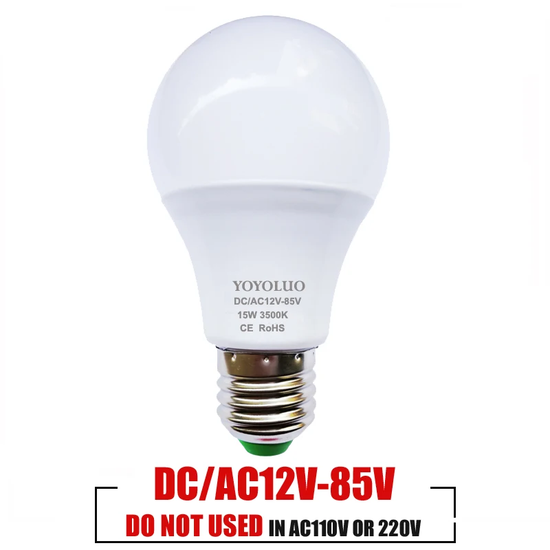 Светодиодная лампа с пластиковым покрытием E27 1 шт. охлаждающая алюминиевая для