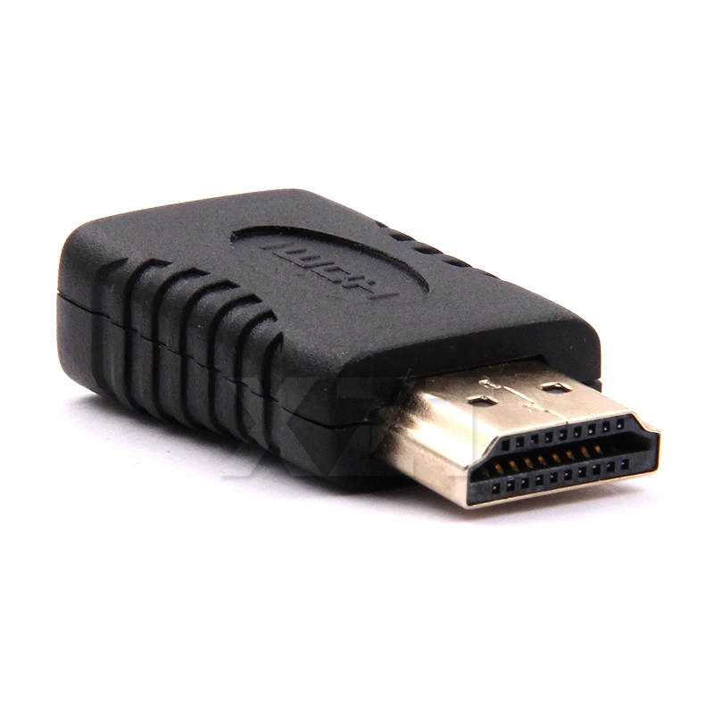 Многофункциональный позолоченный HDMI штекер мини гнездо полный адаптер