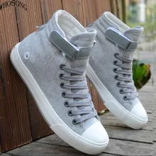Unisex Canvas Shoes Spring Autumn 2019 Lace-up High Style Black Fashion casual Flats shoes Youth Students Vulcanize Shoes M313 e lov fashion print math geometry canvas shoes funny science symbol printed students casual shoes unisex espadrilles