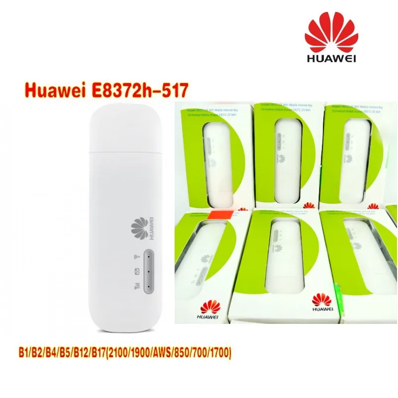 Unlocked Huawei E8372 150Mbps Modem E8372h-517 4G