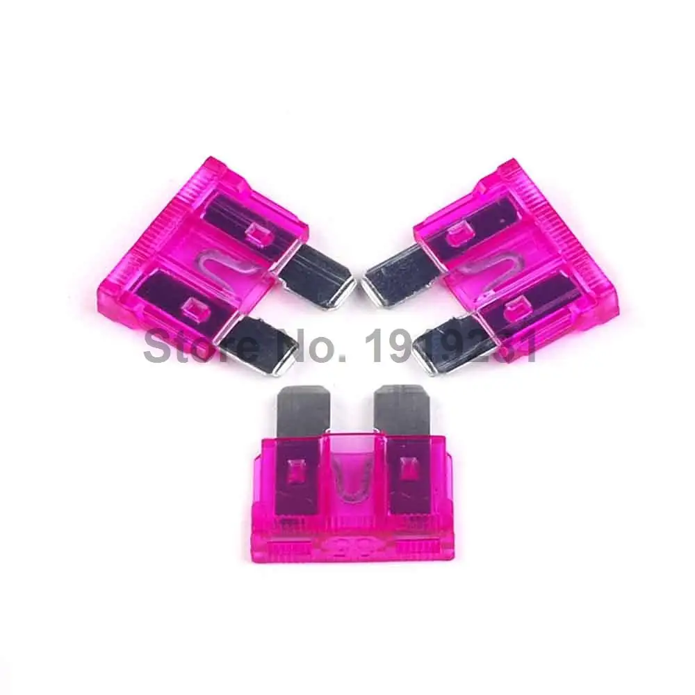 

100PCS Medium Blade Car Fuses Automotive Fuse 35A