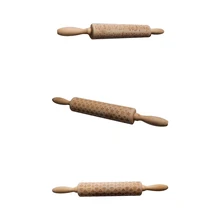 Выгравированная Музыка Примечание звезда деревянная Скалка десерт-выпечка тесто для печенья деревянный экономический ролик