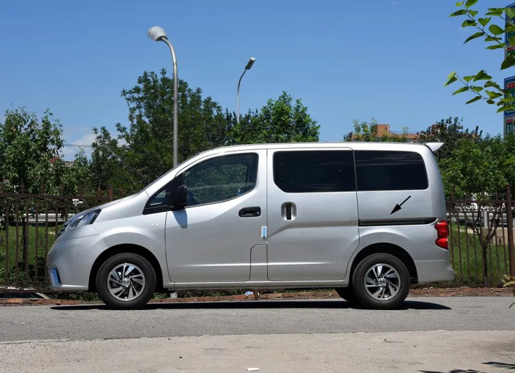 Для nissan nv200 evalia Аксессуары хромированная Боковая дверь дорожка направляющая крышка отделка стайлинга автомобилей