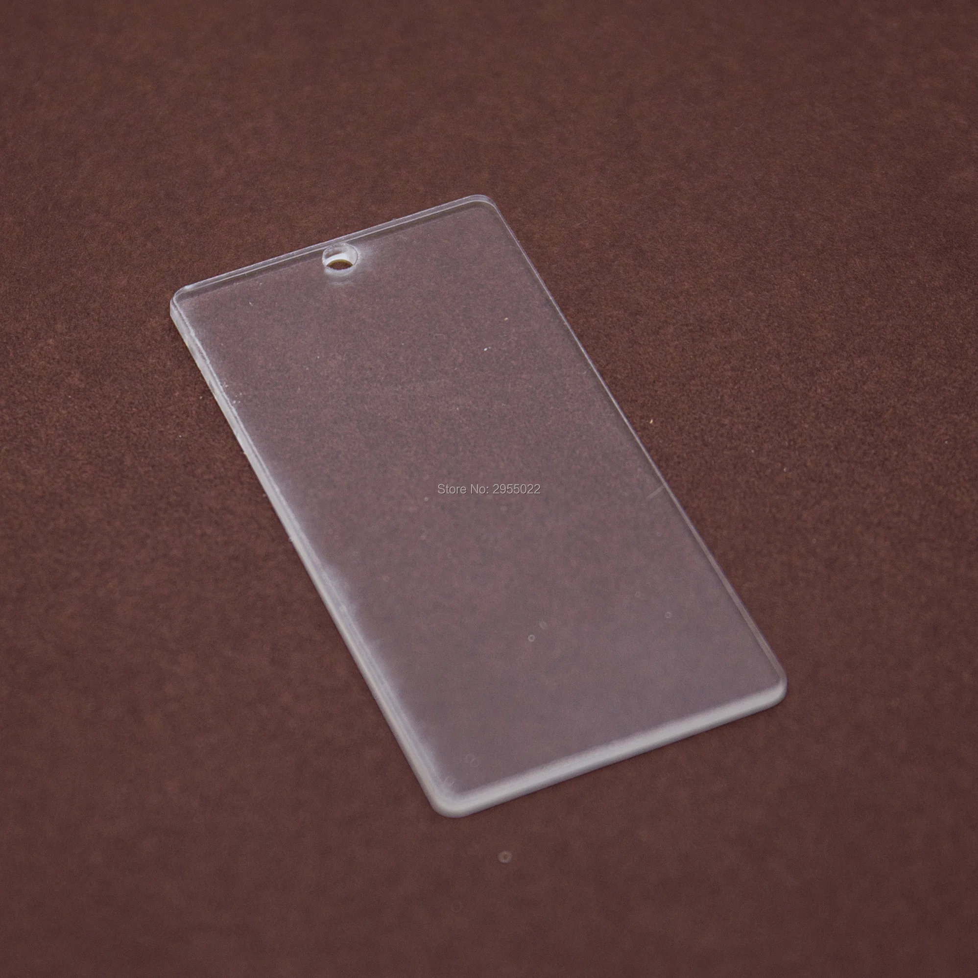 Acrylic RECTANGLE Keychain Blanks,Laser Cut key chainsin Party DIY