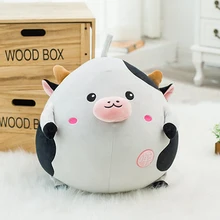 30 40cm Cute fat cow pillow Cushion stuffed comfy soft plush kids toys 2017 new Style