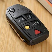 5 Buttons Auto Car Replacement Shell Part Folding Flip Key Shell For VOLVO S60 S80 V70 XC70 XC90 Uncut Blade Remote Key Case Fob 5 Buttons Auto Car Replacement Shell Part Folding Flip Key Shell For VOLVO S60 S80 V70 XC70 XC90 Uncut Blade Remote Key Case Fob