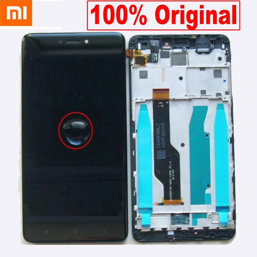 Дешево 100% Оригинальный Лучший для Xiaomi redmi note 4X note 4 Global Snapdragon 625 ЖК дисплей сенсорный дигитайзер в сборе с рамкой