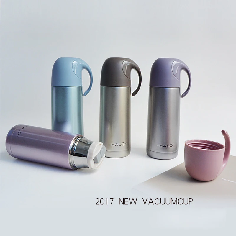 350ml Thermos Portable Stainless Steel Vacuum Flasks Thermos Bottles Cup Coffee Tea Milk Travel