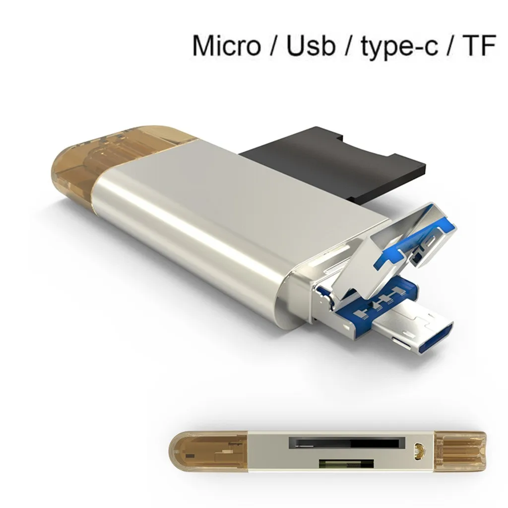 Ультра высокая скорость 3 в 1 USB 3,0 устройство для чтения карт памяти флэш-адаптер Micro SD OTG Ad для SD/TF micro SD Microfoft Surface Pro Hub