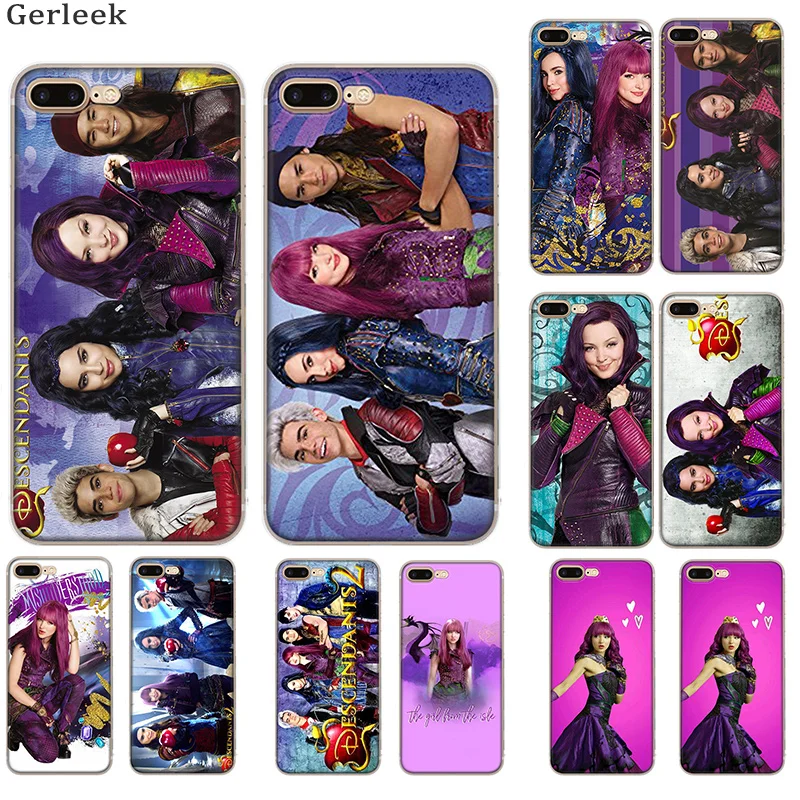 

Case Cover For iPhone 5 5s SE 6 6s 7 8 Plus X XS XR Max Descendants 2