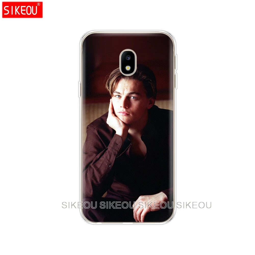 Силиконовый чехол для телефона Samsung Galaxy J3 J5 J7 2017 J330 J530 J730 PRO j2 2018 Leonardo Dicaprio young