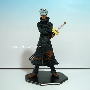 

Anime ONE PIECE Trafalgar Law Death Surgeon 23 CM PVC Action Figure Collectible Model Toy BOX Q210