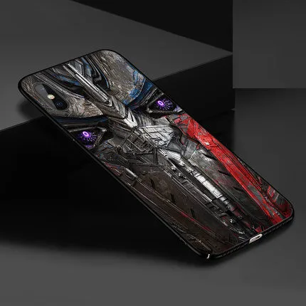 Unibay индивидуальный заказ Чехол для iphone XS Max матовый жесткий пластик чехол с защитой от царапин для iphone X Case дозатора могут варьироваться в зависимости от iphone XS чехол - Цвет: Gang Tie Xia
