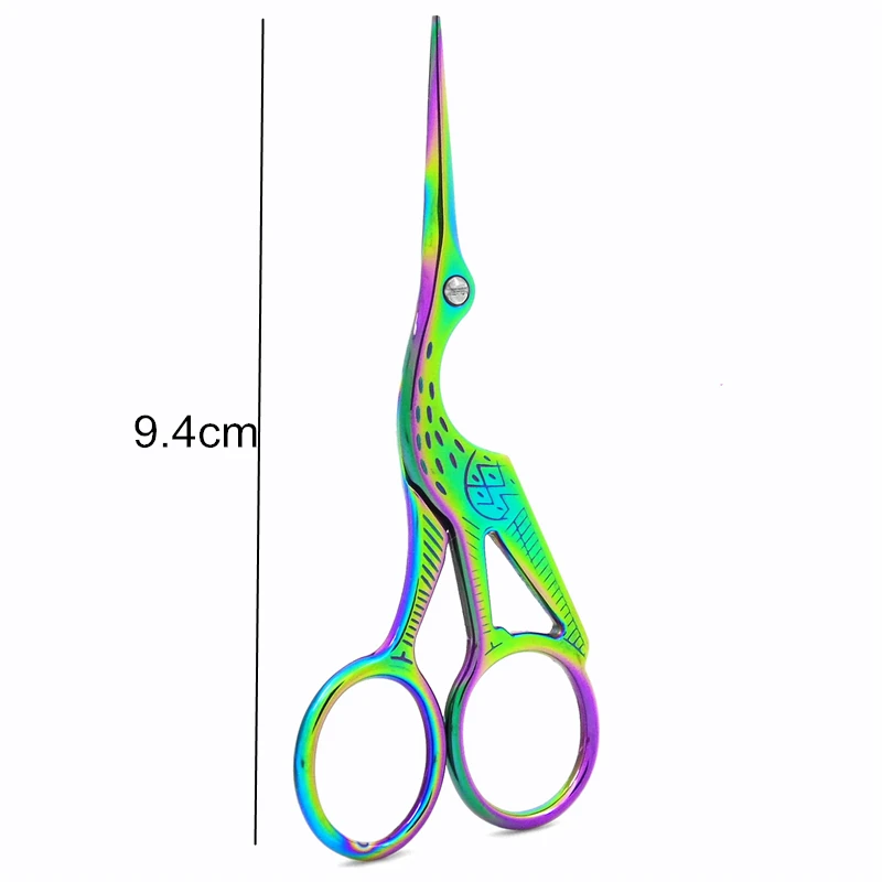 HE multi 9.4cm 1pcs VOILEY 1 шт./лот Нержавеющая сталь Европейский старинные Ножницы Античная Цветочные Швейные ножницы для рукоделия портной ножницы ткань DIY инструменты ножницы по металлу портновские ножницы ножницы кухонные ножницы - Цвет: HE multi 9.4cm 1pcs